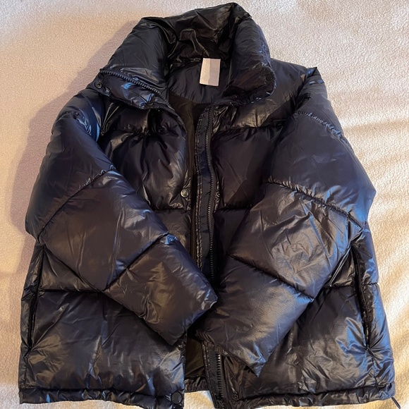 NOIZE Women’s Navy Blue Puffer Jacket - Picture 1 of 8